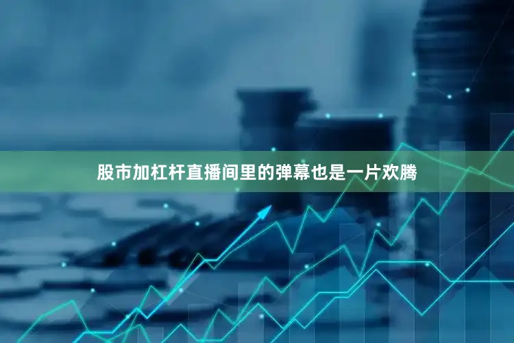 股市加杠杆直播间里的弹幕也是一片欢腾